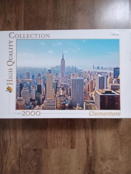 Puzzle new york 2000 dielikov,