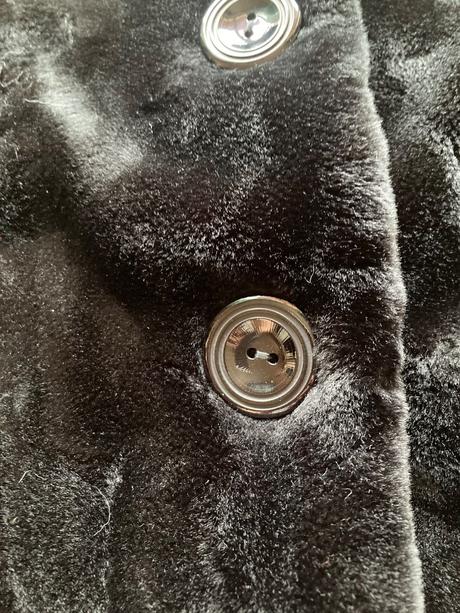 Kabát z umelej kožušiny, m