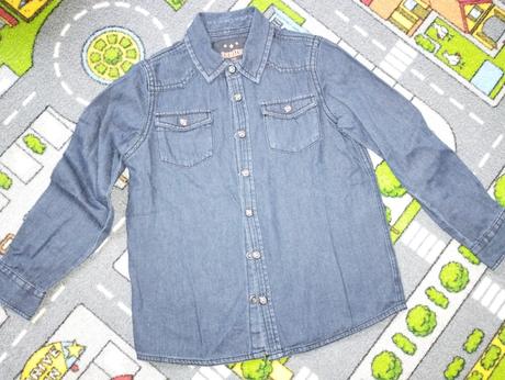 Riflová košeľa, lupilu,110