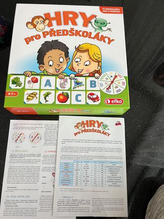 Efko hra pre predškolákov,