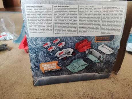 Dráha frozen impact + ľadová stena,