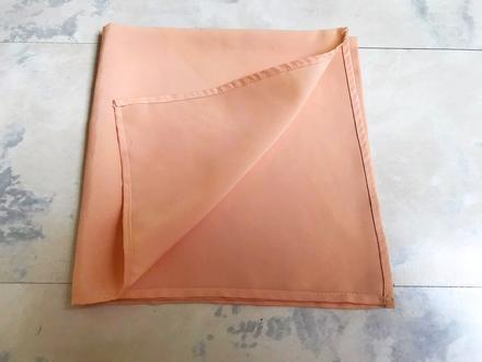 Marhuľová šatka na krk, l