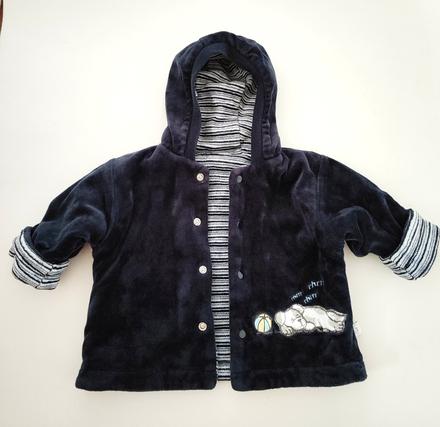 Prechodná obojstranná bundička, 62