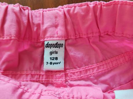 Kraťasy s opaskom, dopodopo,128