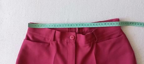 Bordové nohavice, 36