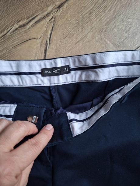 Modré nohavice, f&f,40