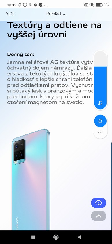 6,51" mobil vivo y21s 5gb ram + 128 gb hdd, 