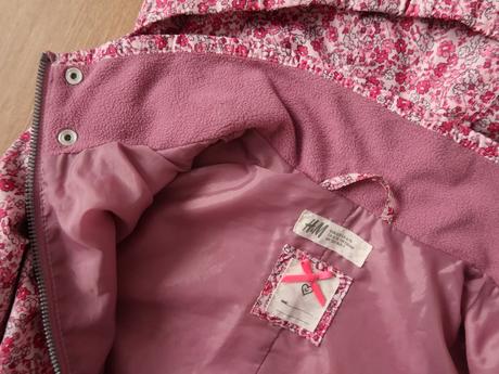 Dievčenská tenšia bunda h&m 122 (6-7 r.), h&m,122