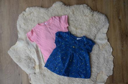 Tričko 2x, vertbaudet,80