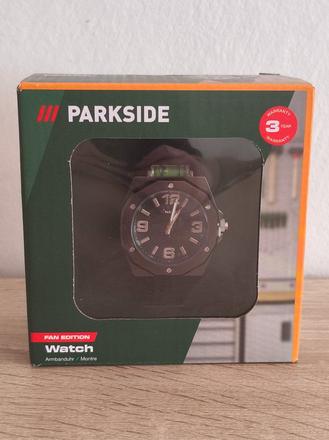Predám hodinky parkside čierne s vodováhou, 