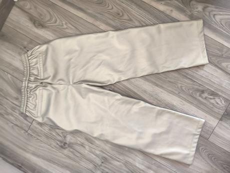 Široké kožené nohavice 134, reserved,134