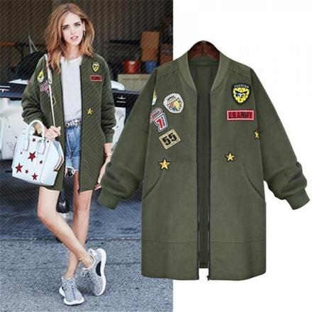 Bunda s nasivkami, l / m