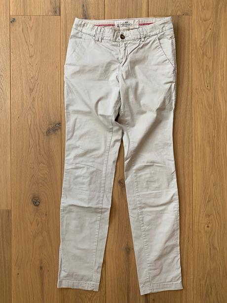 Výpredaj - 30 percent - bavlnené nohavice h&m, h&m,34