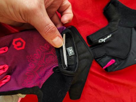 Cyklistické rukavice, 158