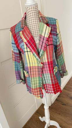 Unikátne vintage sako, taliansko, nenosené, m, m