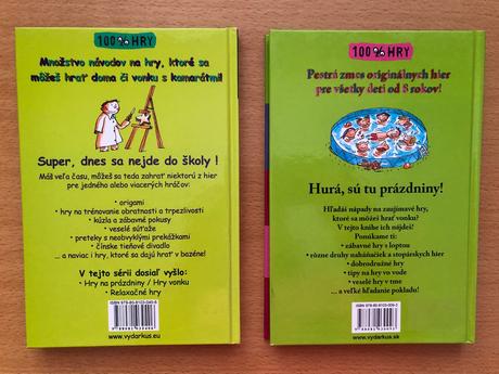 Kniha hry na voľný čas a hry na prázdniny 7/ks, 