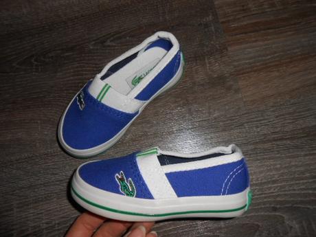 Lacoste nové chlapčenské espadrilky č. 22, lacoste,22