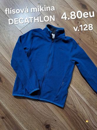 Flísová mikina decathlon, decathlon,128