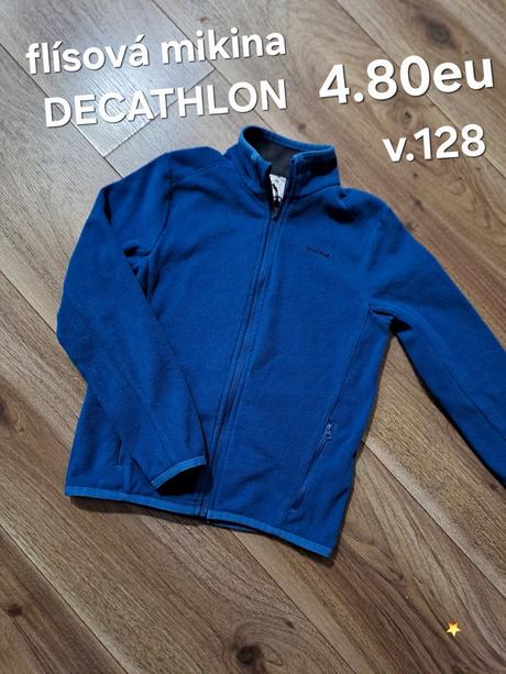 Flísová mikina decathlon, decathlon,128