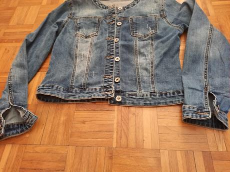 Dámska rifľová bunda, l