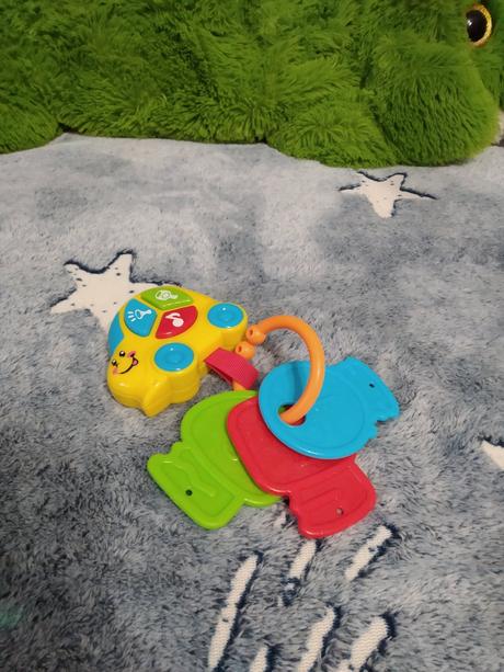 Auto s kľúčikmi ako hryzátko, so zvukom,