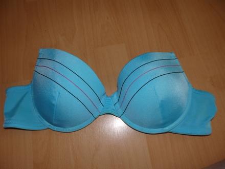Modra klasicka podprsenka, 75b