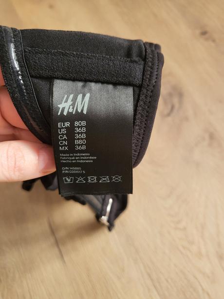 Vrchný diel plaviek, h&m,s