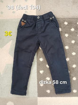 Zateplene nohavice 104, 104