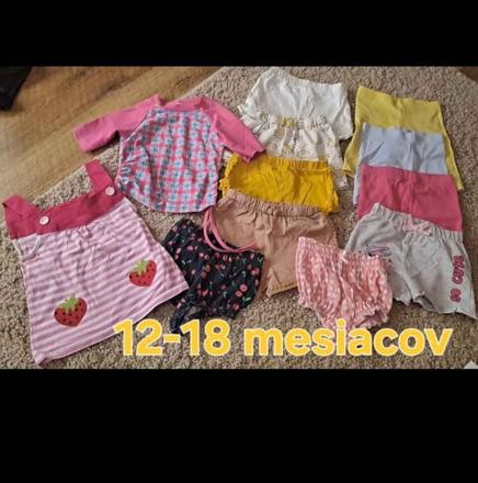 Letné oblečenie pre dievčatko veľ.86, 86–98