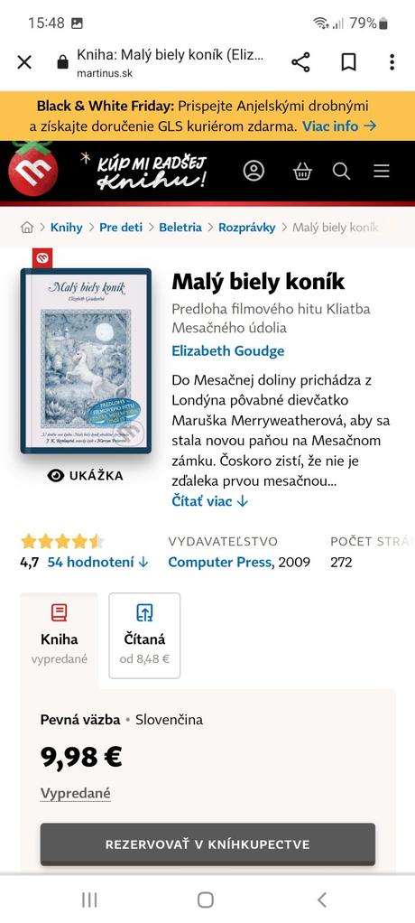 Kniha malý biely koník, 