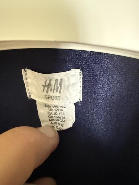 Sportova mikina na zips h&m 146/152, h&m,146