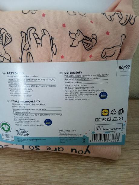 Dievcenske saty 86/92, 86 / 92