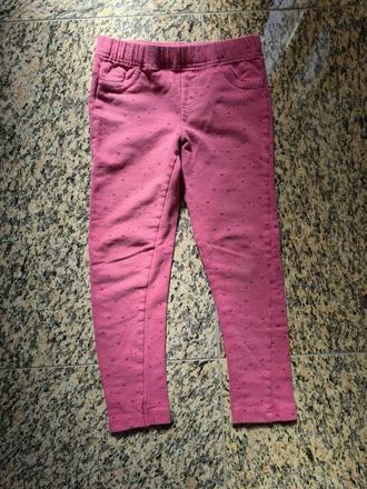 Hrubšie elastické legínky, pepco,116