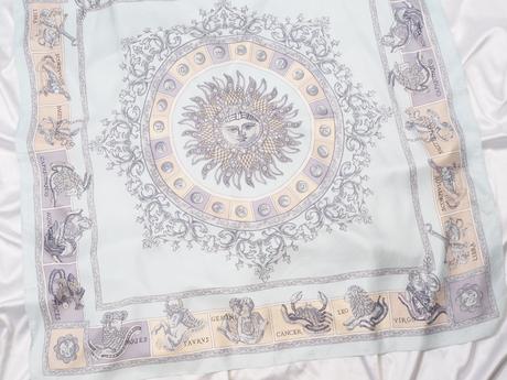 Luxusná hodvábna šatka, l