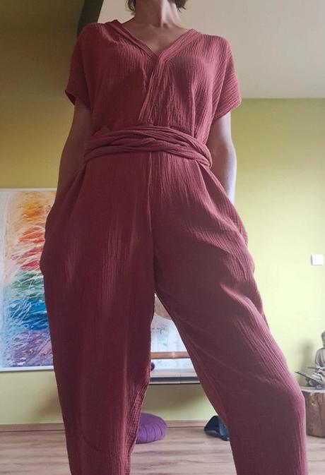 Mušelínový overal ninja retzer, m