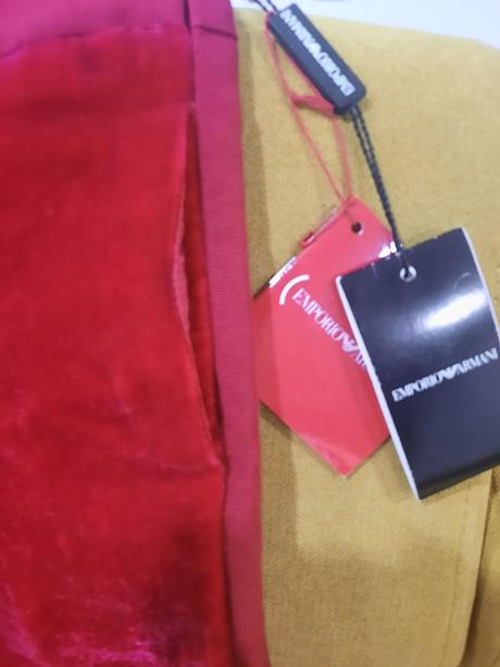 Zamatové tepláky emporio armani, armani,40