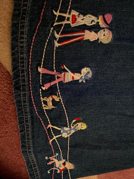 Riflové šaty, next,74