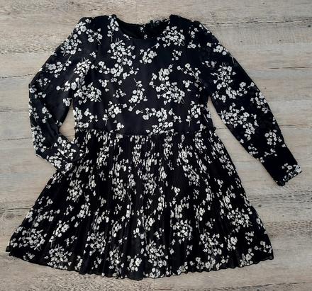 Čiernobiele kvetinové šaty vero moda, vero moda,l