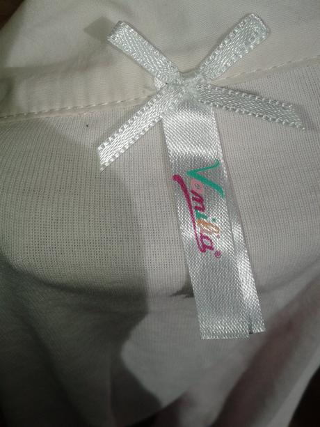 Bledulinkoružová tričkovinová blúzka vanilia 36, 36