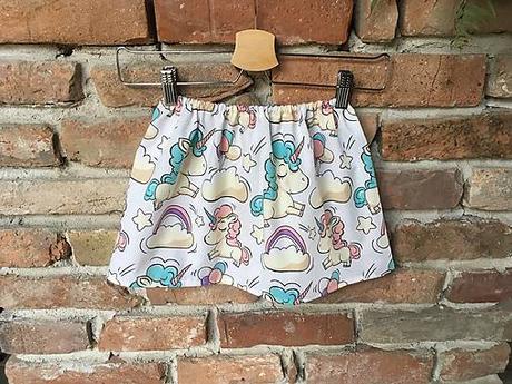Handmade sukňa unicorn, 80