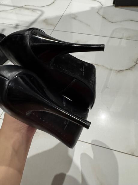 Dámske čierne lodičky, 40