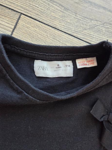 Tričko s mašličkami, zara,116