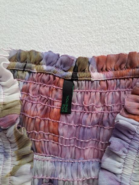 Saty natahovacie bez ramienok 8e, benetton,s