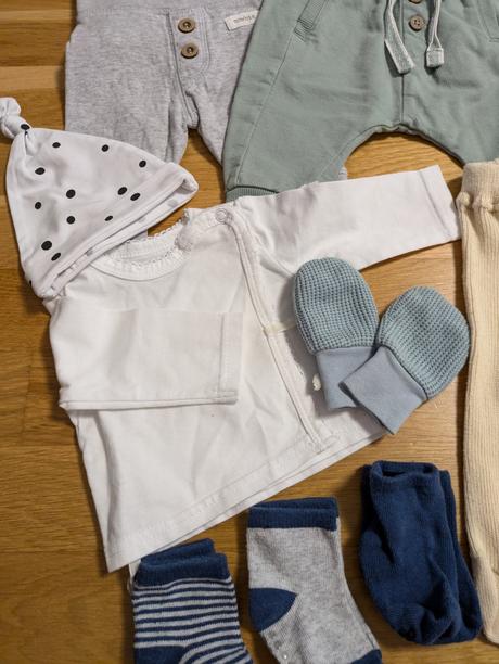 Balík oblečenia pre bábätko, 50–62