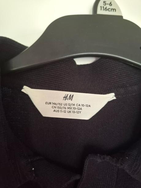 Polokošeľa, h&m,146