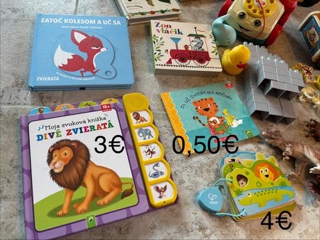Hračky a knihy od 1-2 rokov, 