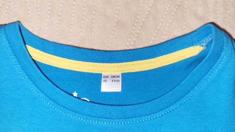 2x tričko dlhý rukáv velk. 128/134, bonprix,128