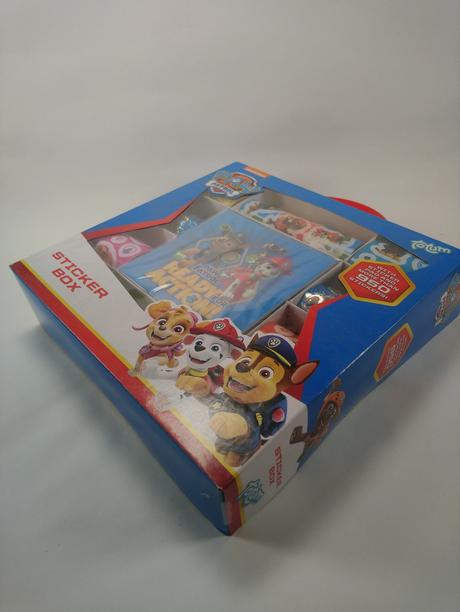 Labková patrola darčeková sada samolepiek 3, totum,