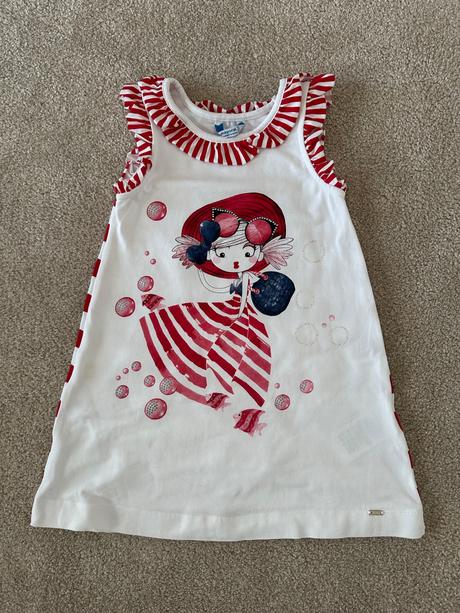 Dievčenské šaty zn. mayoral, veľ. 110, mayoral,110