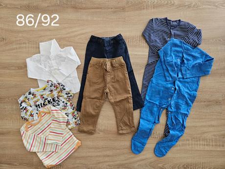 Balík oblečenia pre bábätko, 50–62
